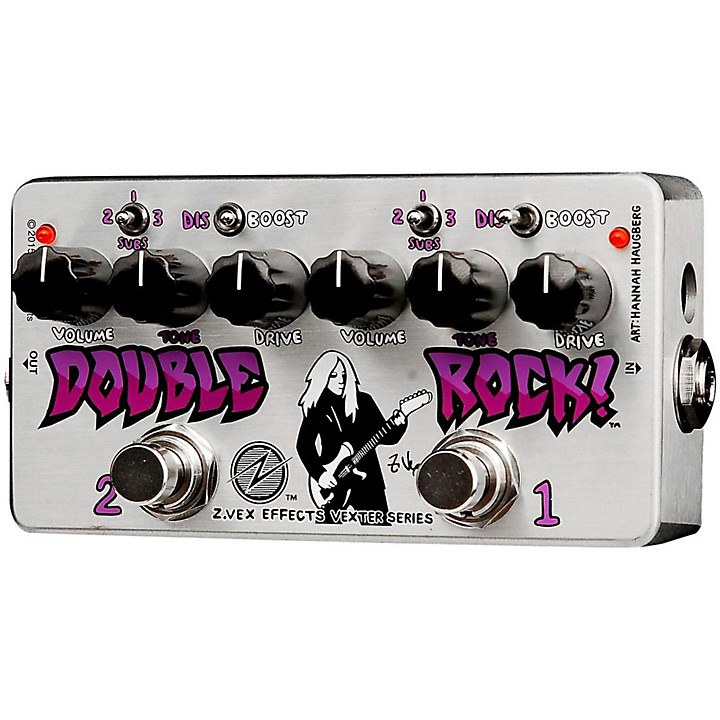 ZVEX Double Rock! Vexter Distortion Guitar Pedal | Music & Arts