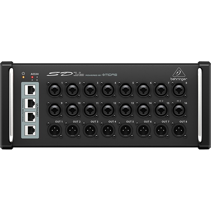 BEHRINGER ( ベリンガー ) SD16 ステージボックス Behringer SD16 16-Channel Digital Stage Box | Music & Arts