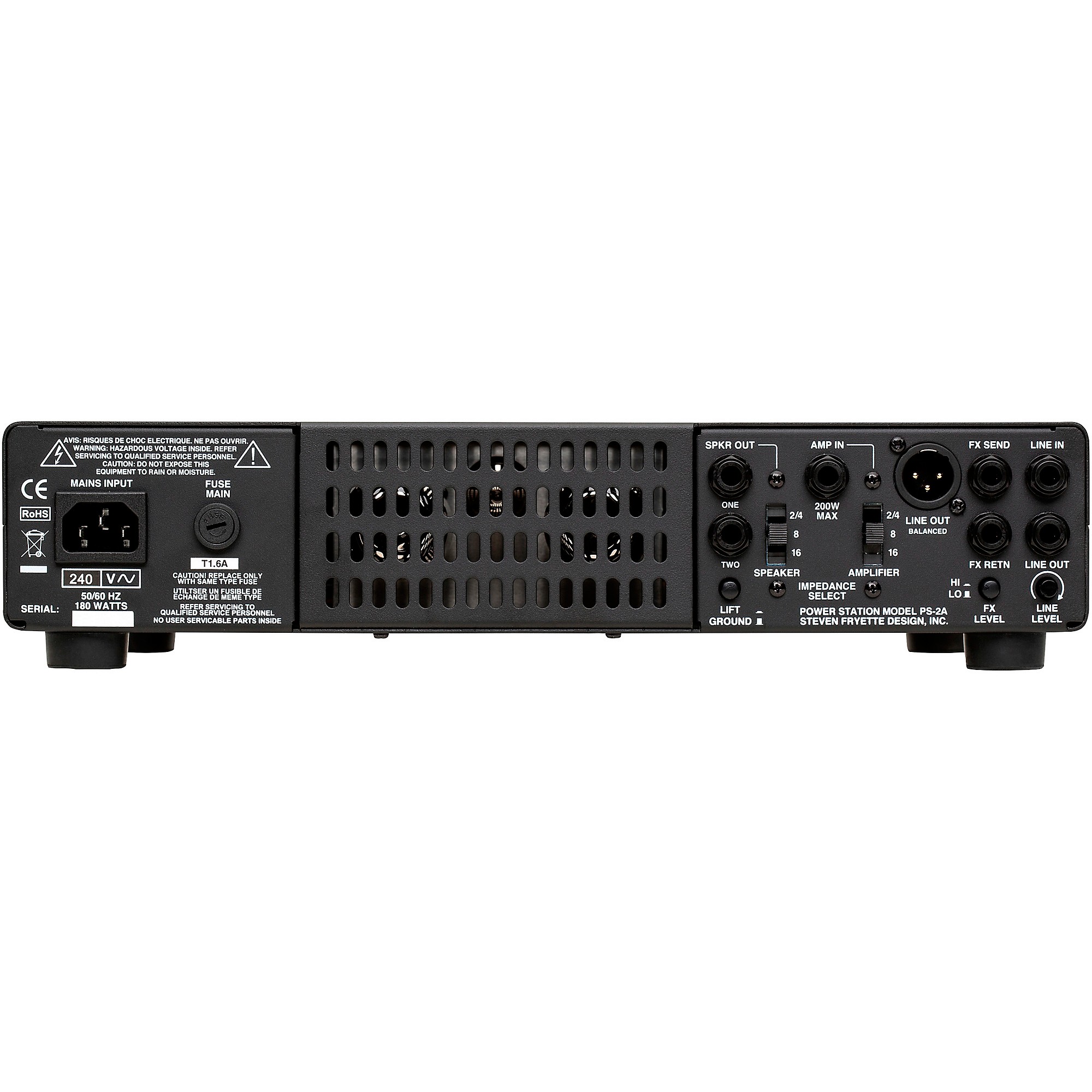 Fryette PS-2A Power Station Integrated Reactance Amplifier | Music