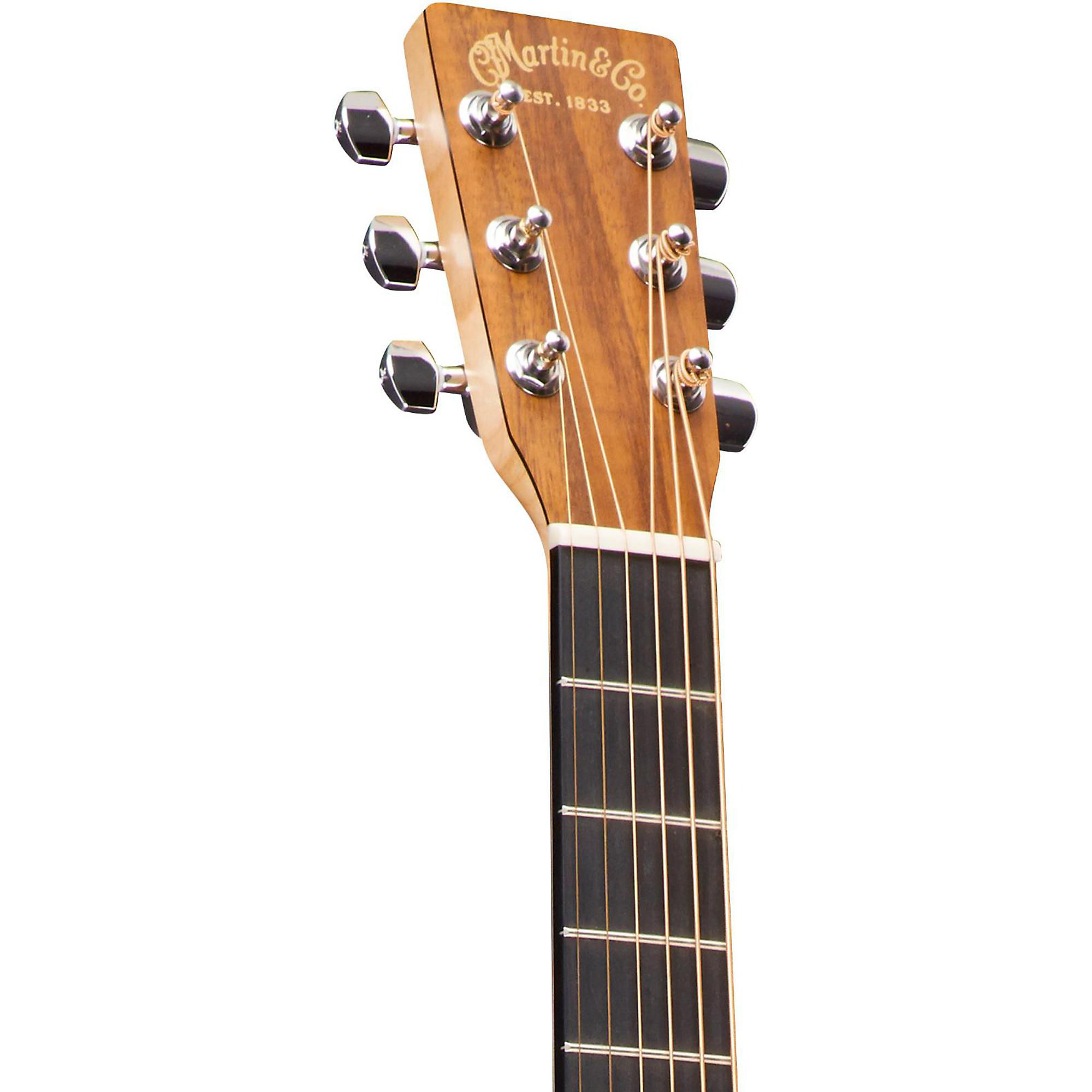 Martin X Series LX Koa Little Martin Left-Handed Acoustic Guitar