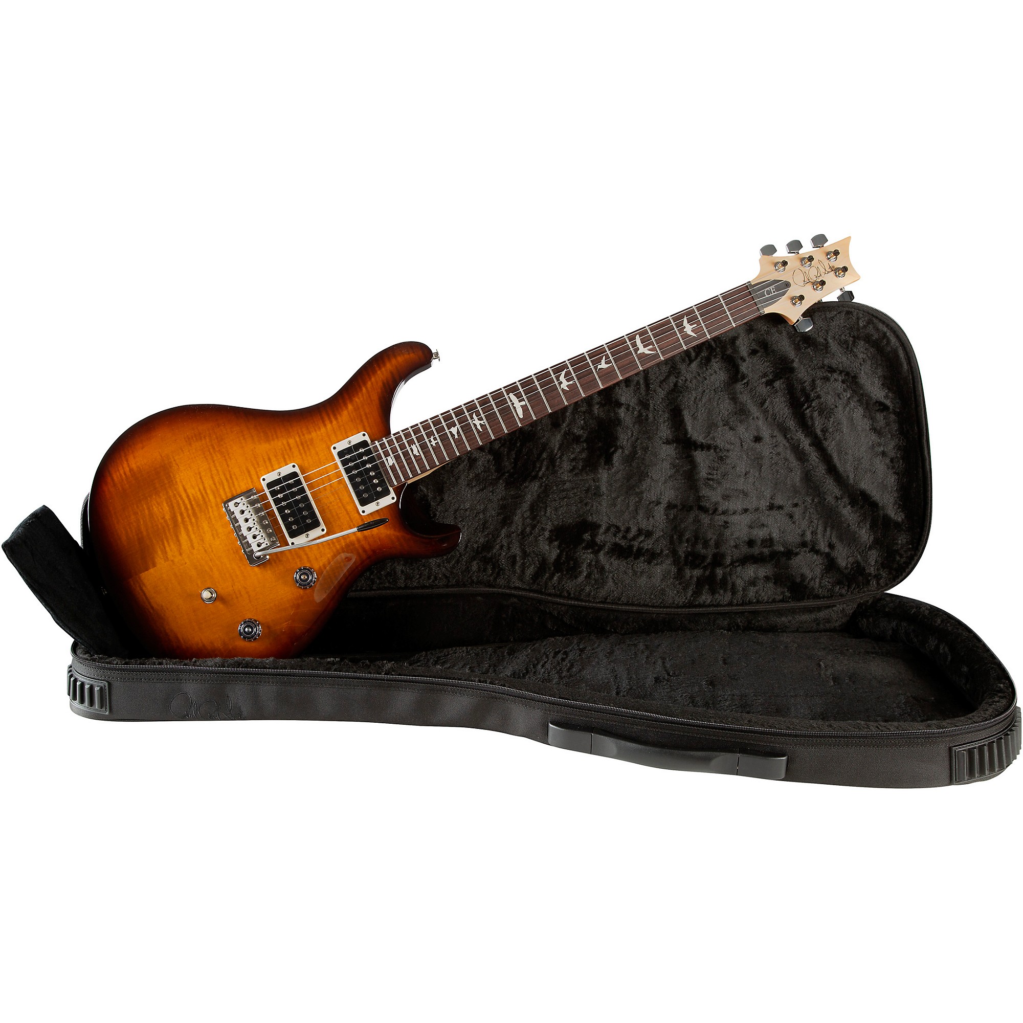 PRS CE 24 Electric Guitar - Black Amber | Music & Arts