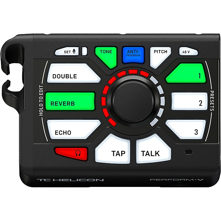 新品同様 PERFORM-V ボーカルエフェクター TC-HELICON TC Helicon PERFORM-V Vocal Effects Processor | Music & Arts