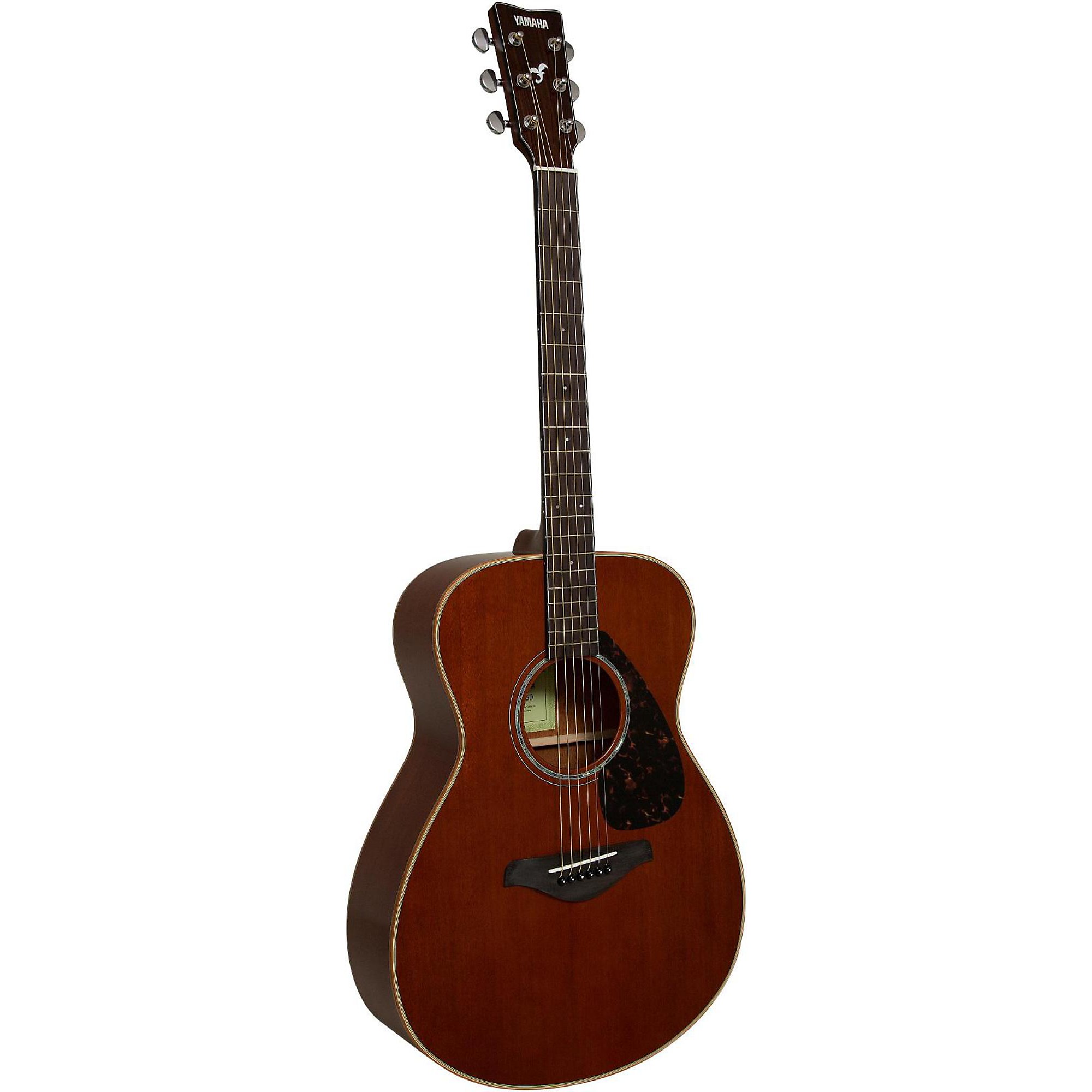 【美品】YAMAHA FS850 Yamaha FS850 Small Body Solid Top Acoustic Guitar, Mahogany