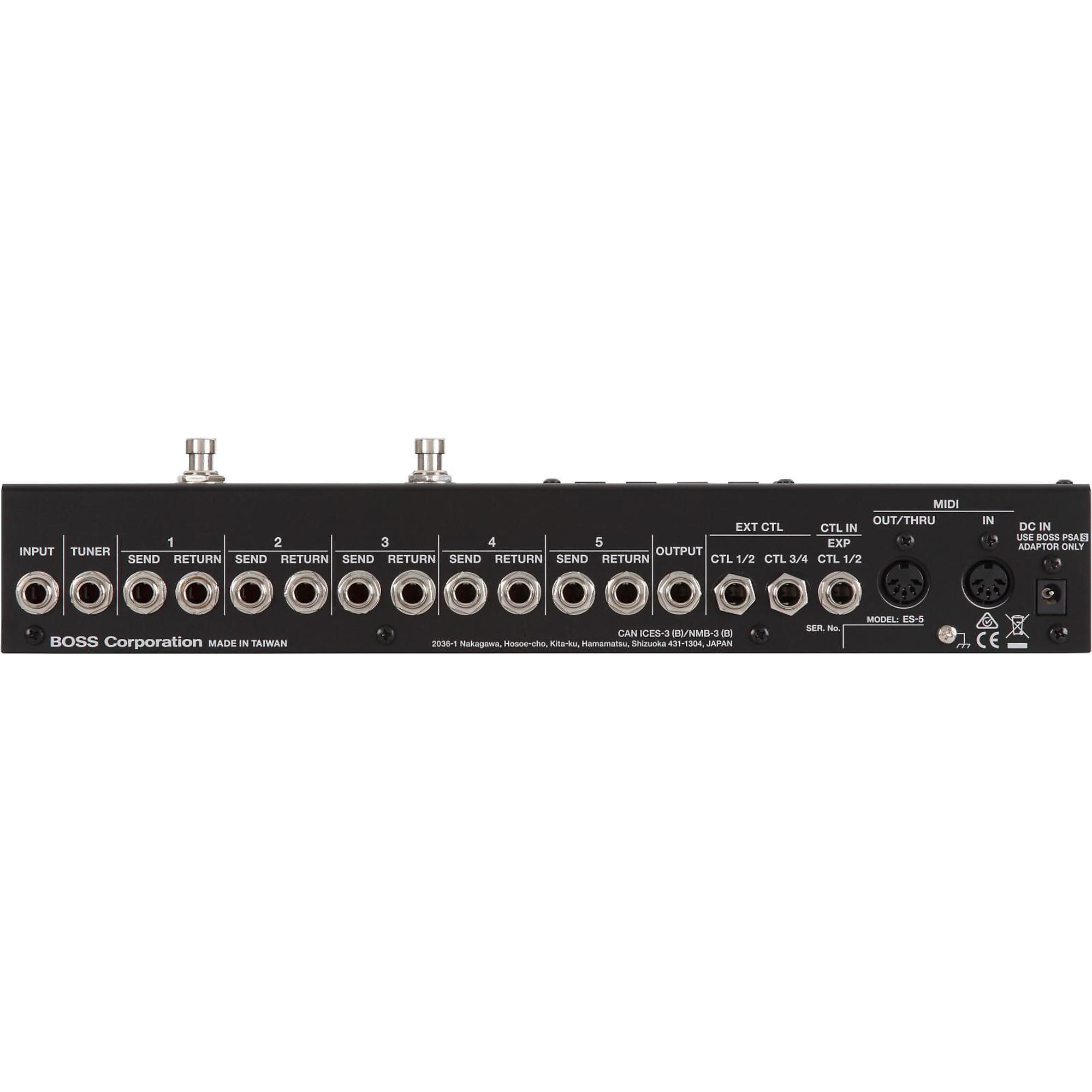 ギター BOSS ES-5 Effects Switching System BOSS ES-5 Effects Switching System Guitar Amplifier Footswitch