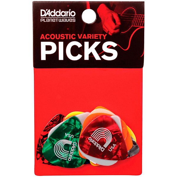 D'Addario Acoustic Pick Variety 13-Pack | Music  Arts