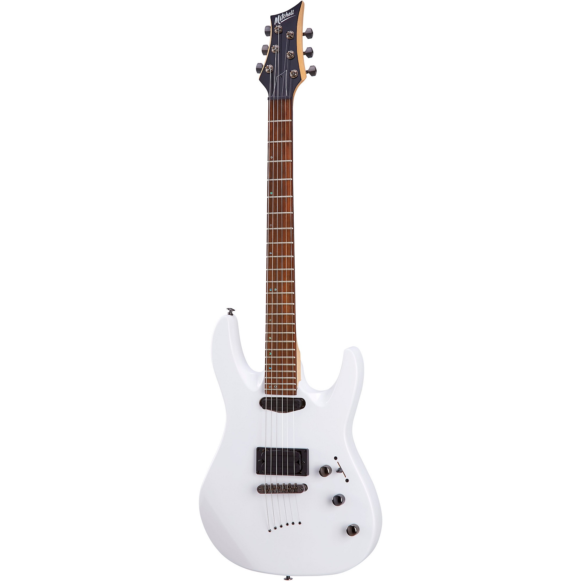Mitchell MD200 Double-Cutaway Electric Guitar White | Music & Arts