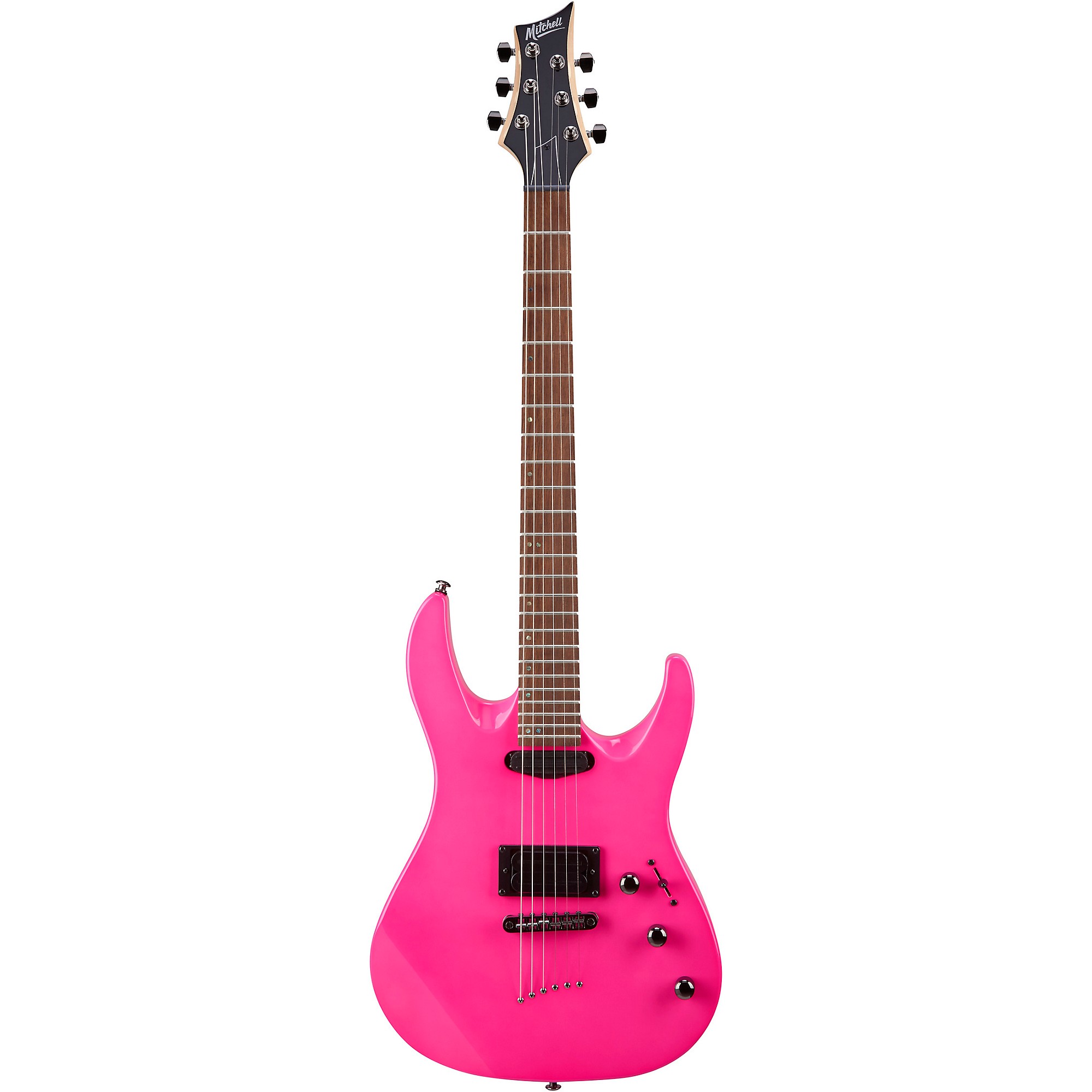 Mitchell MD200 Double-Cutaway Electric Guitar Electric Pink