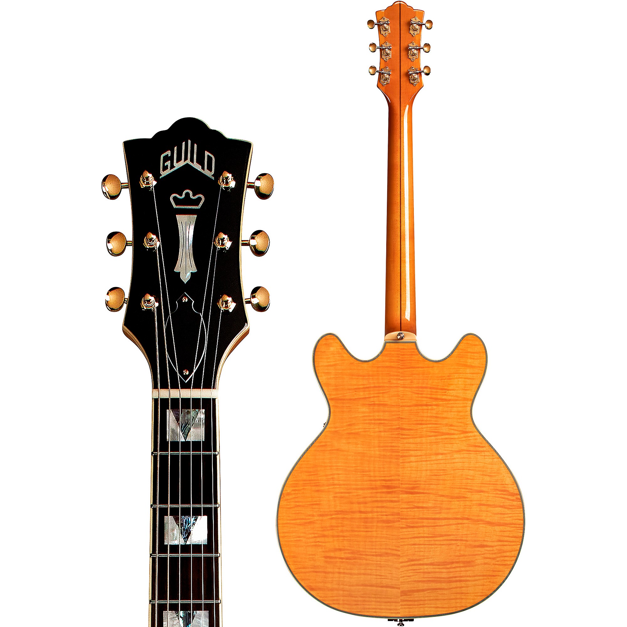 新品同様！　Guild STARFIRE VI エレキギター Guild Starfire VI Semi-Hollow Electric Guitar with Guild