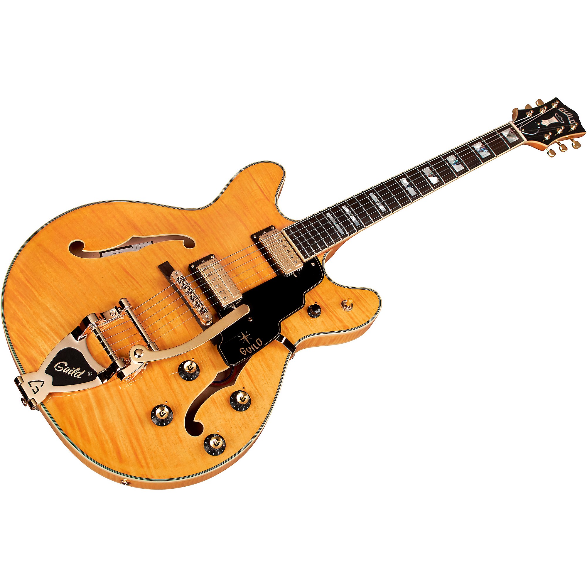 ギター GUILD STARFIRE VI Guild Starfire VI Flamed Maple Semi-Hollow Electric Guitar