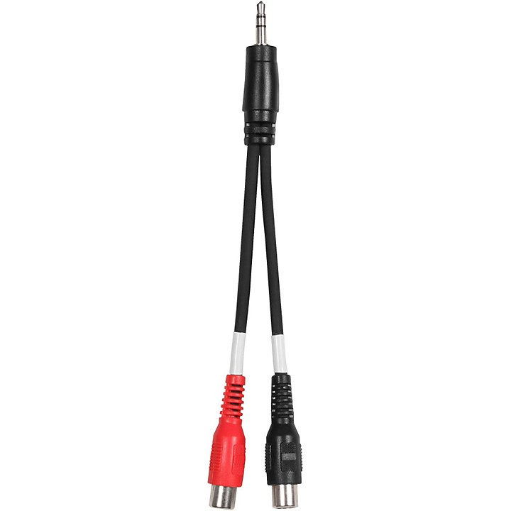 6 Foot RCA To 3.5 mm Auxiliary Cable