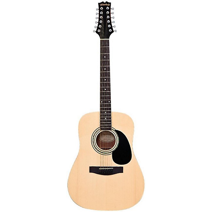 Mitchell D120S12E 12 String Dreadnought Acoustic Electric Guitar