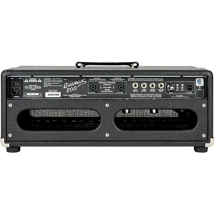 Fender Bassman 800 Hybrid 800W Bass Amp Head | Music & Arts