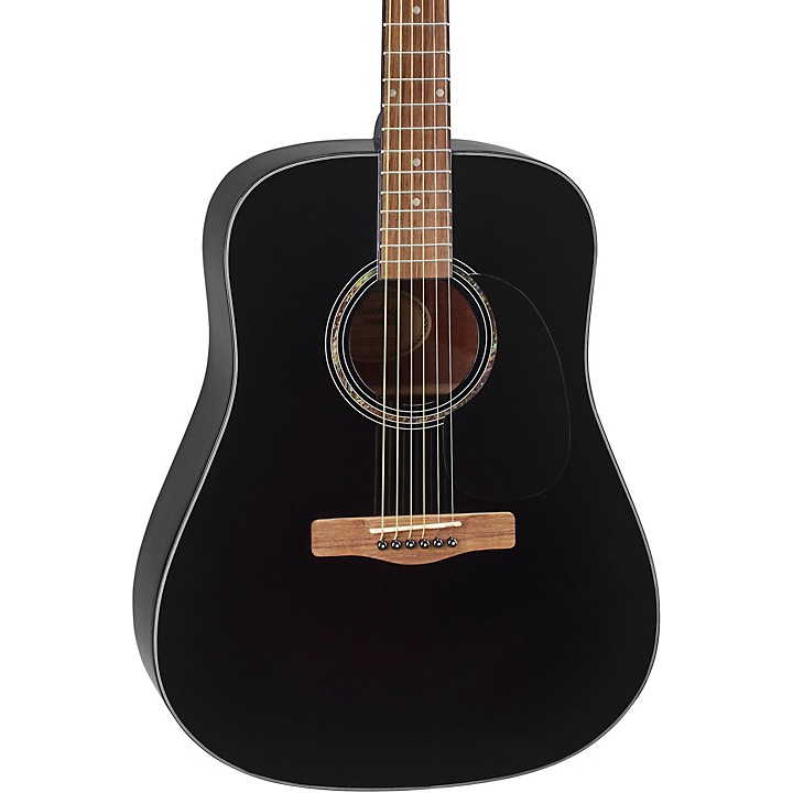 Mitchell D120 Dreadnought Acoustic Guitar Black Music Arts