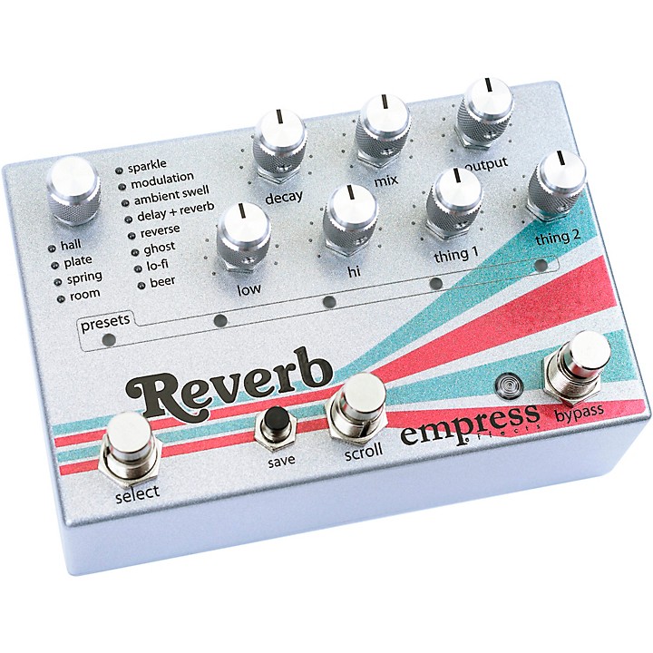 Empress Effects Reverb Effects Pedal | Music & Arts