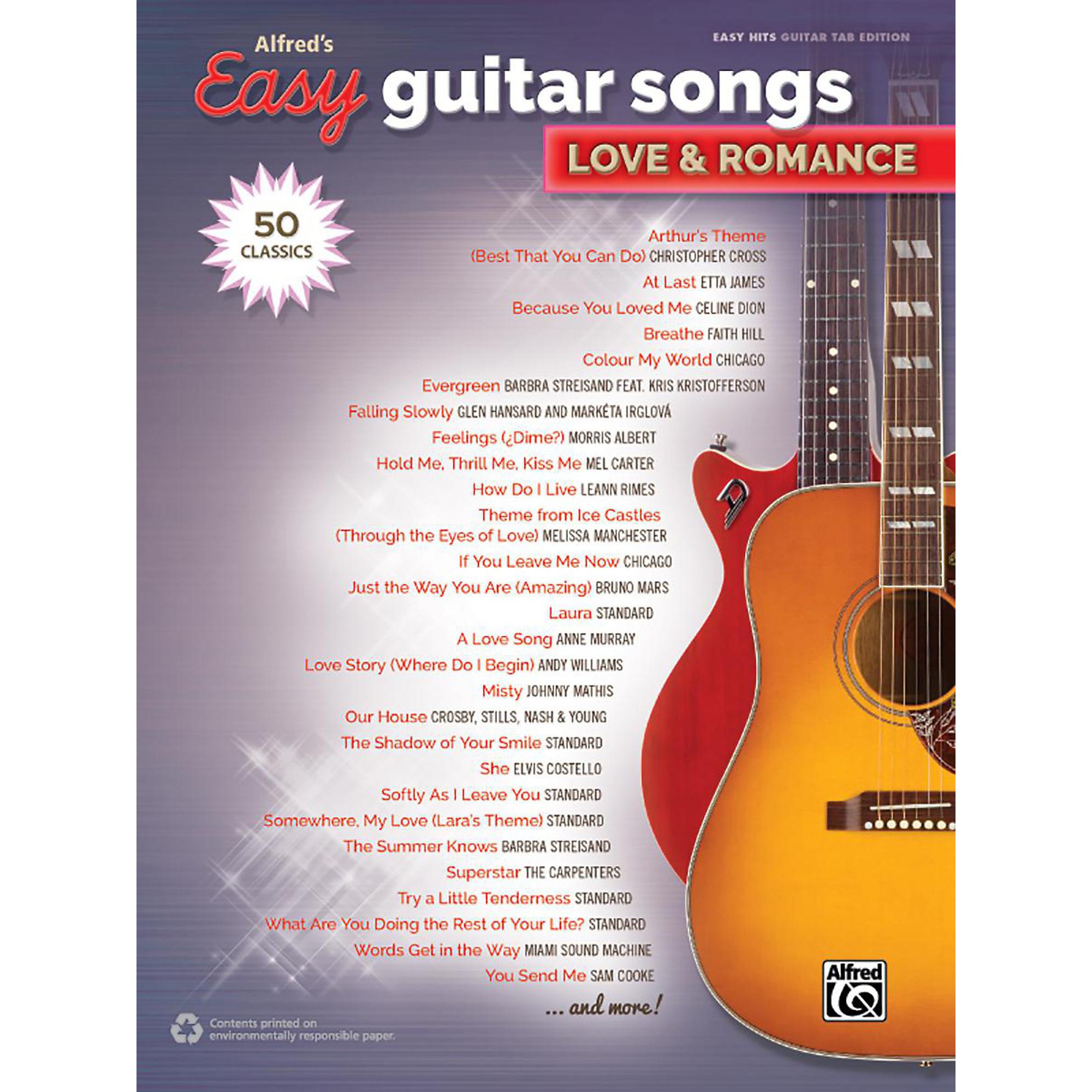 50 Romantic Love Songs To Learn On Guitar (With Chords)