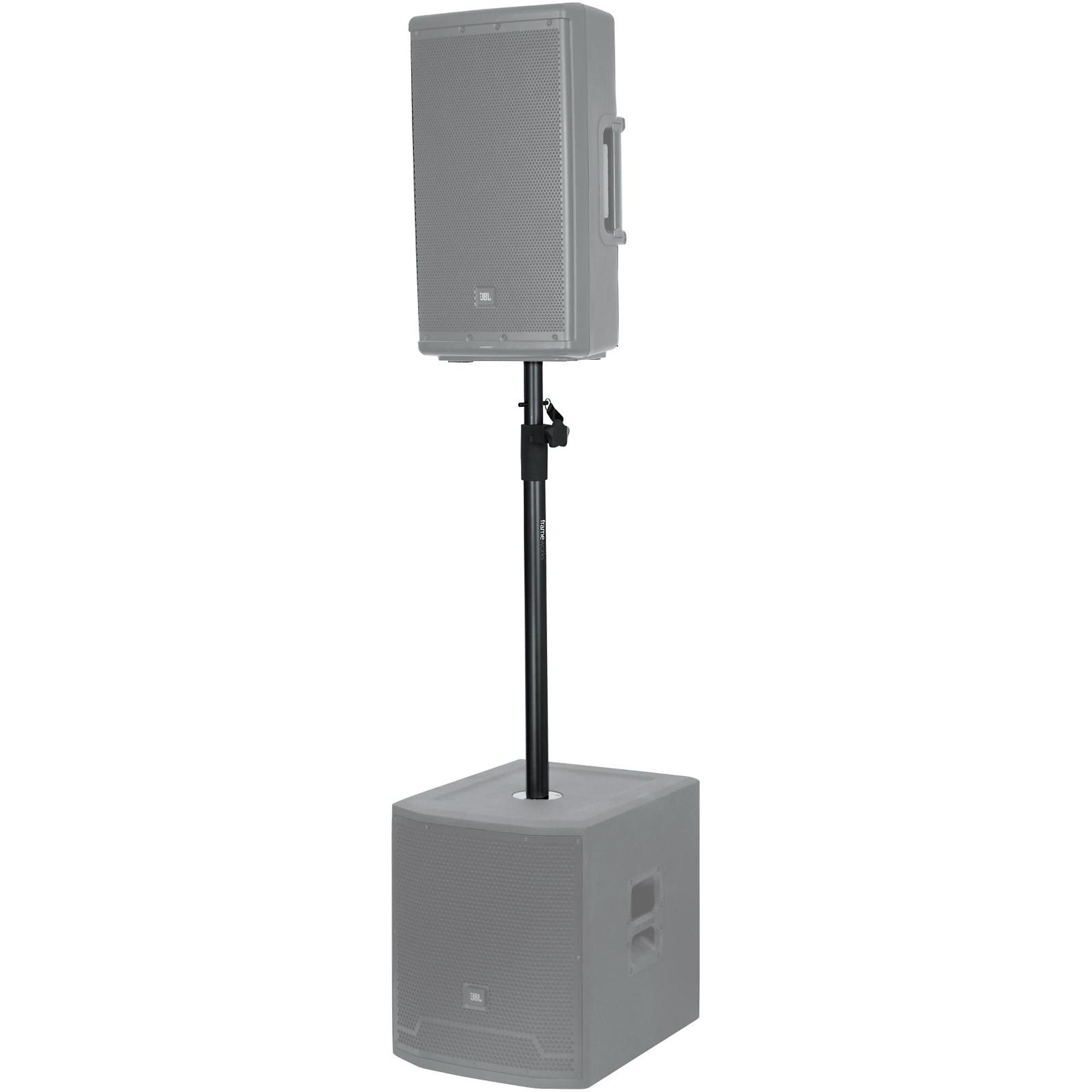 Gator Standard Speaker Sub Pole with 20 mm Adapter | Music & Arts