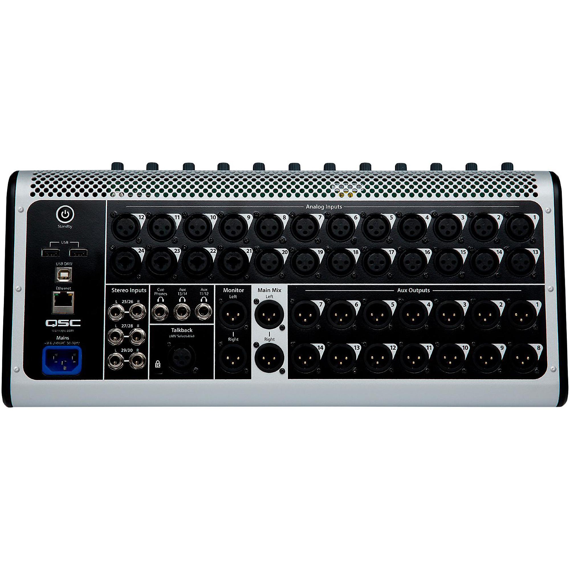 QSC TouchMix-30 Proは、32入力のデジタルミキサー QSC TouchMix-30 Pro 32-Channel Digital Mixer | Guitar Center