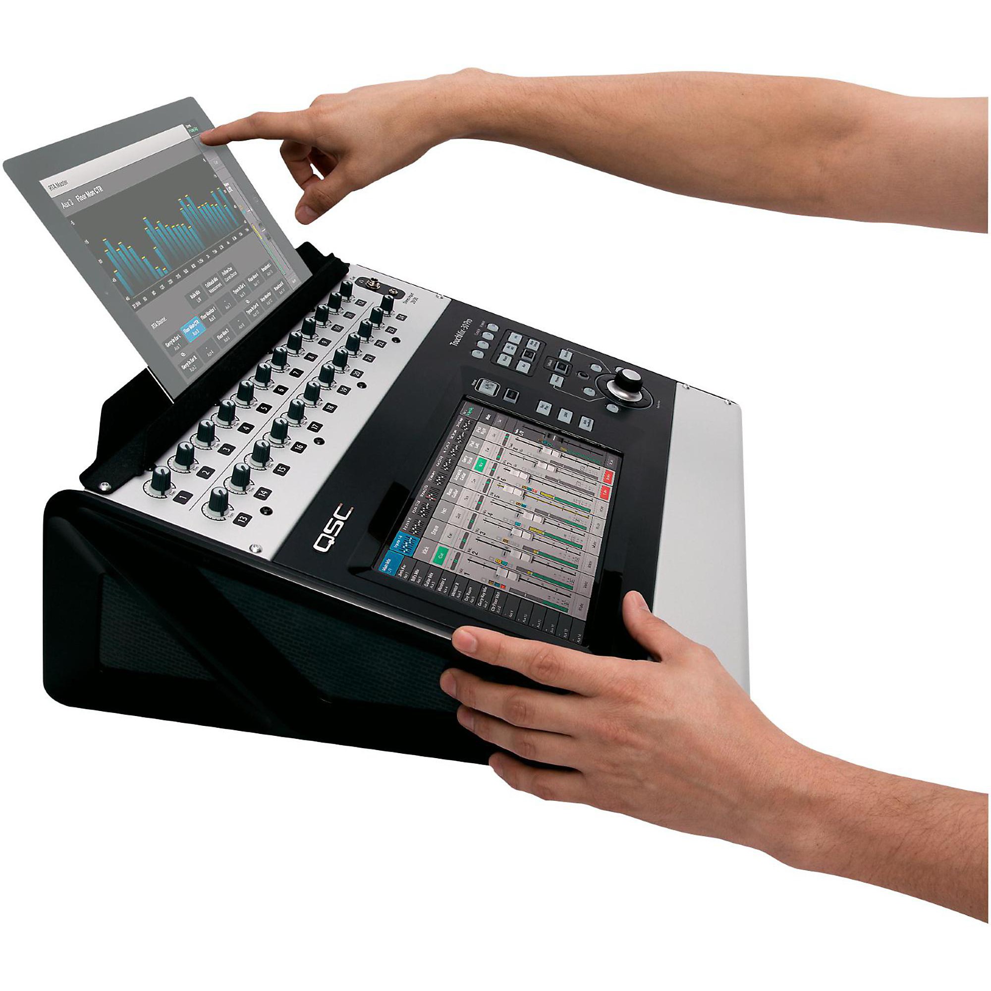 QSC TouchMix-30 Proは、32入力のデジタルミキサー TouchMix-30 Pro 32 Channel Digital Mixer