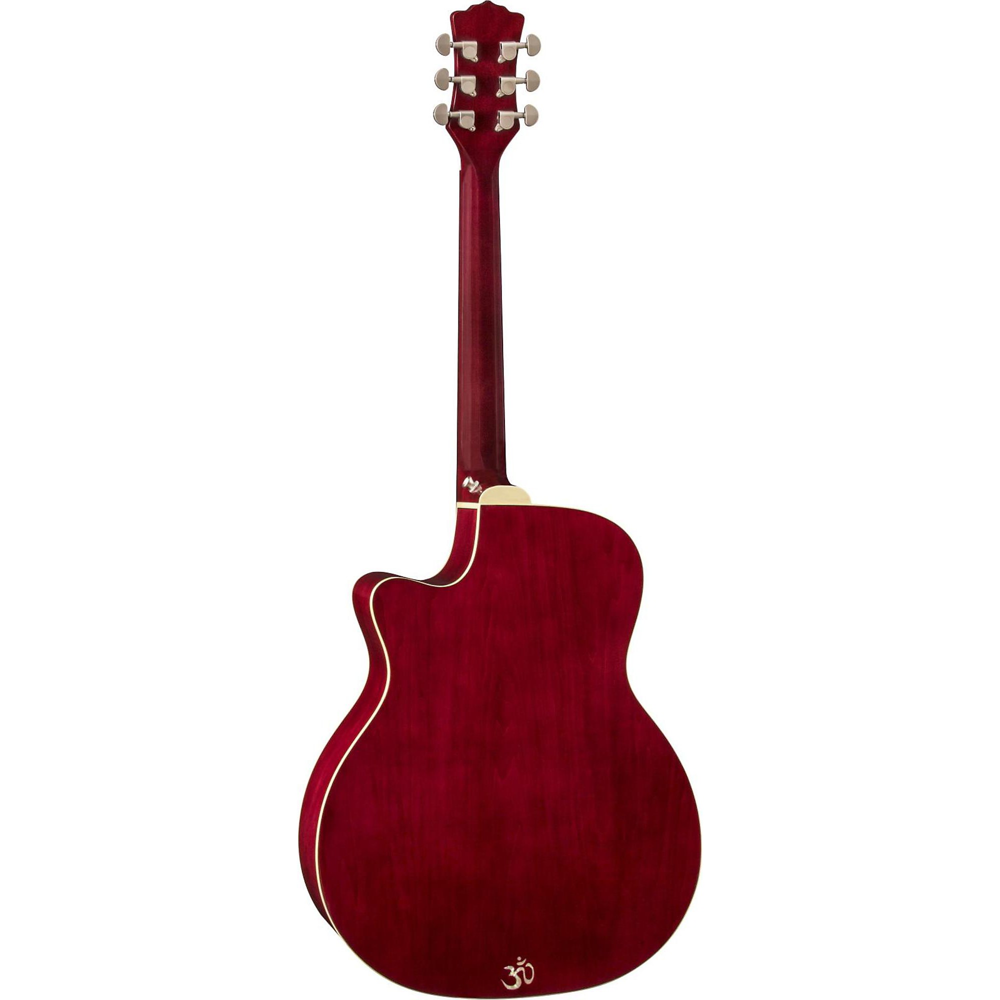 Luna Lotus Quilted Maple Acoustic-Electric Guitar | Music & Arts
