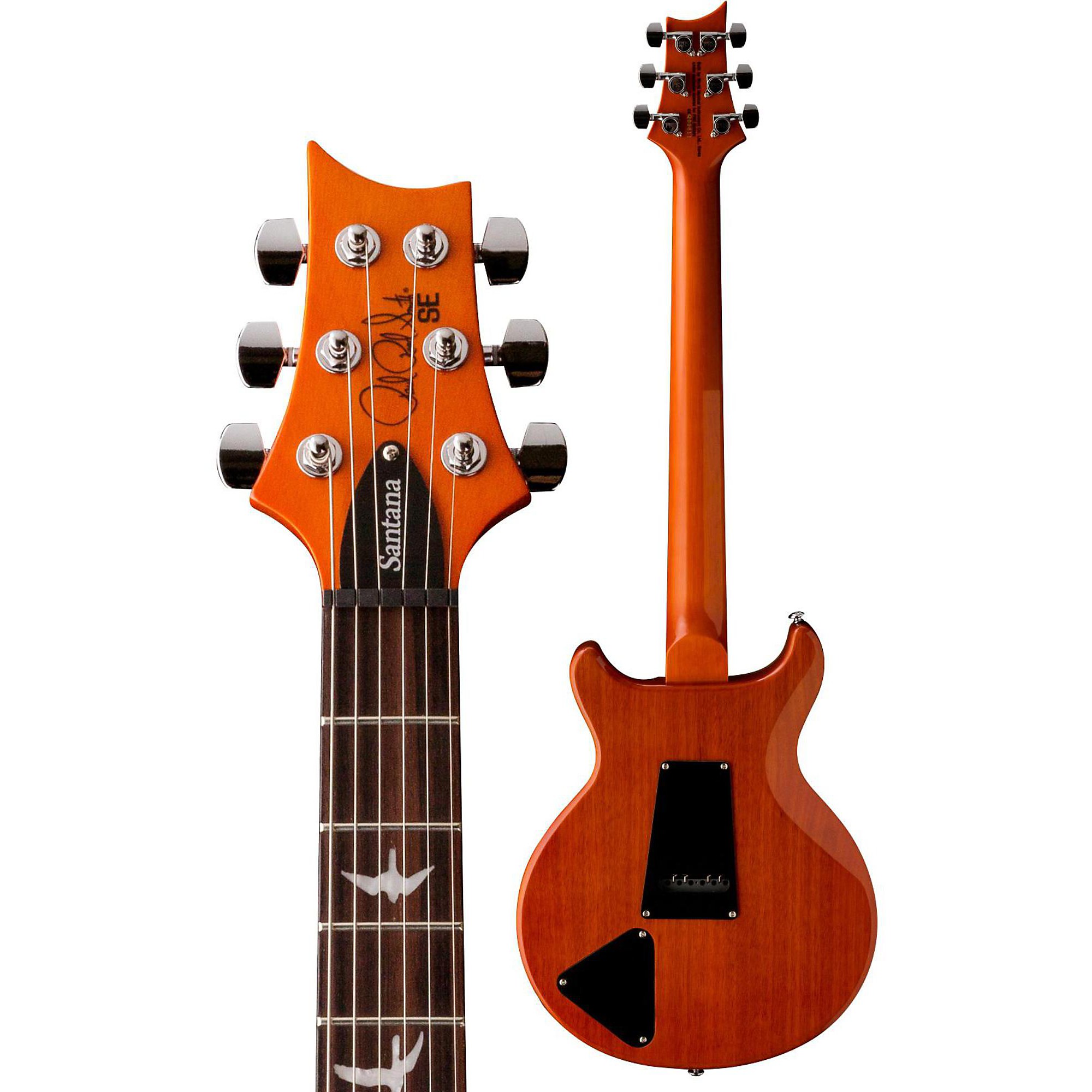 PRS SE Santana Model オレンジ PRS SE Carlos Santana Electric Guitar | Music & Arts