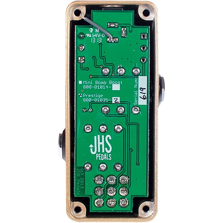 JHS Pedals Prestige Buffer/Booster Guitar Effects Pedal | Music & Arts