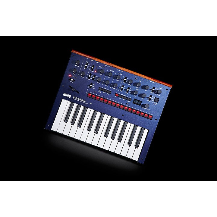 KORG monologue Monophonic Analog Synthesizer Blue | Music & Arts