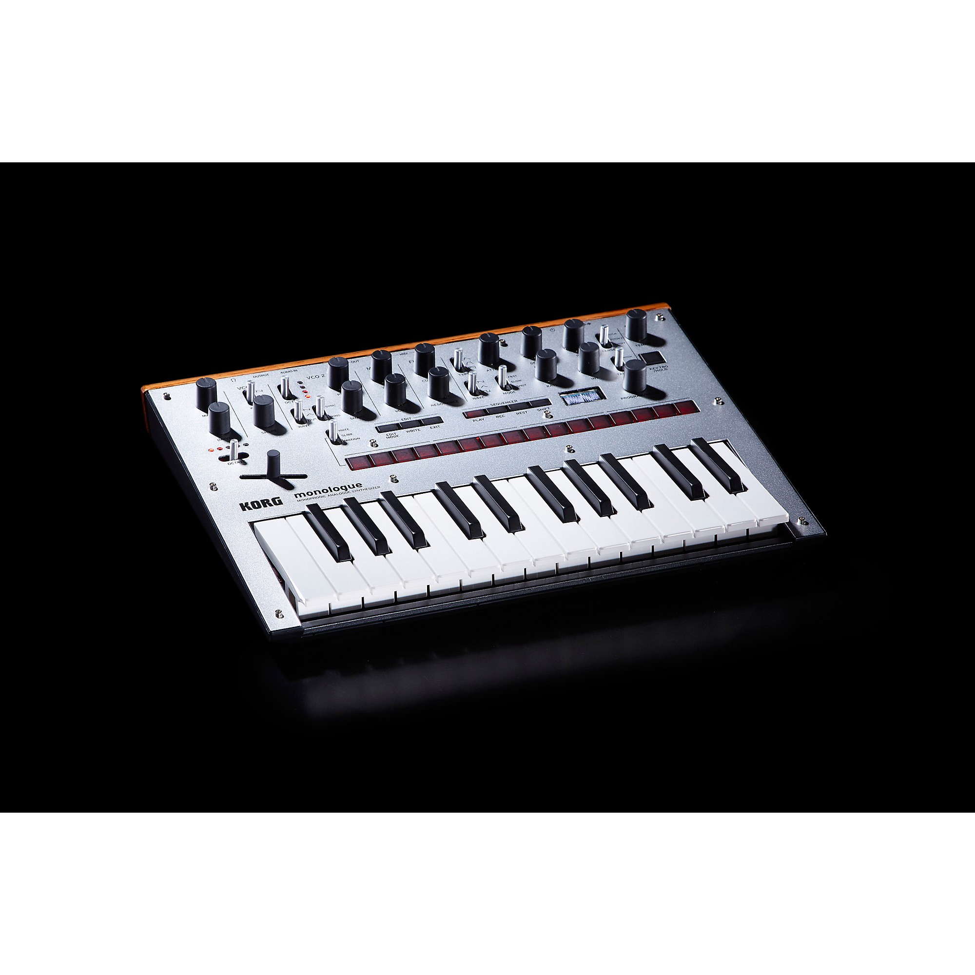 KORG monologue Monophonic Analog Synthesizer Silver Music Arts