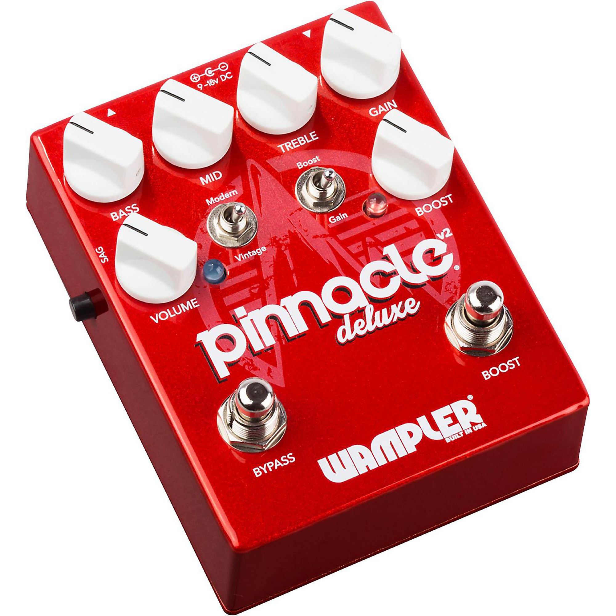 Wampler Pinnacle Distortion ギターエフェクター Wampler Pinnacle Deluxe v2 Distortion Pedal | Music & Arts