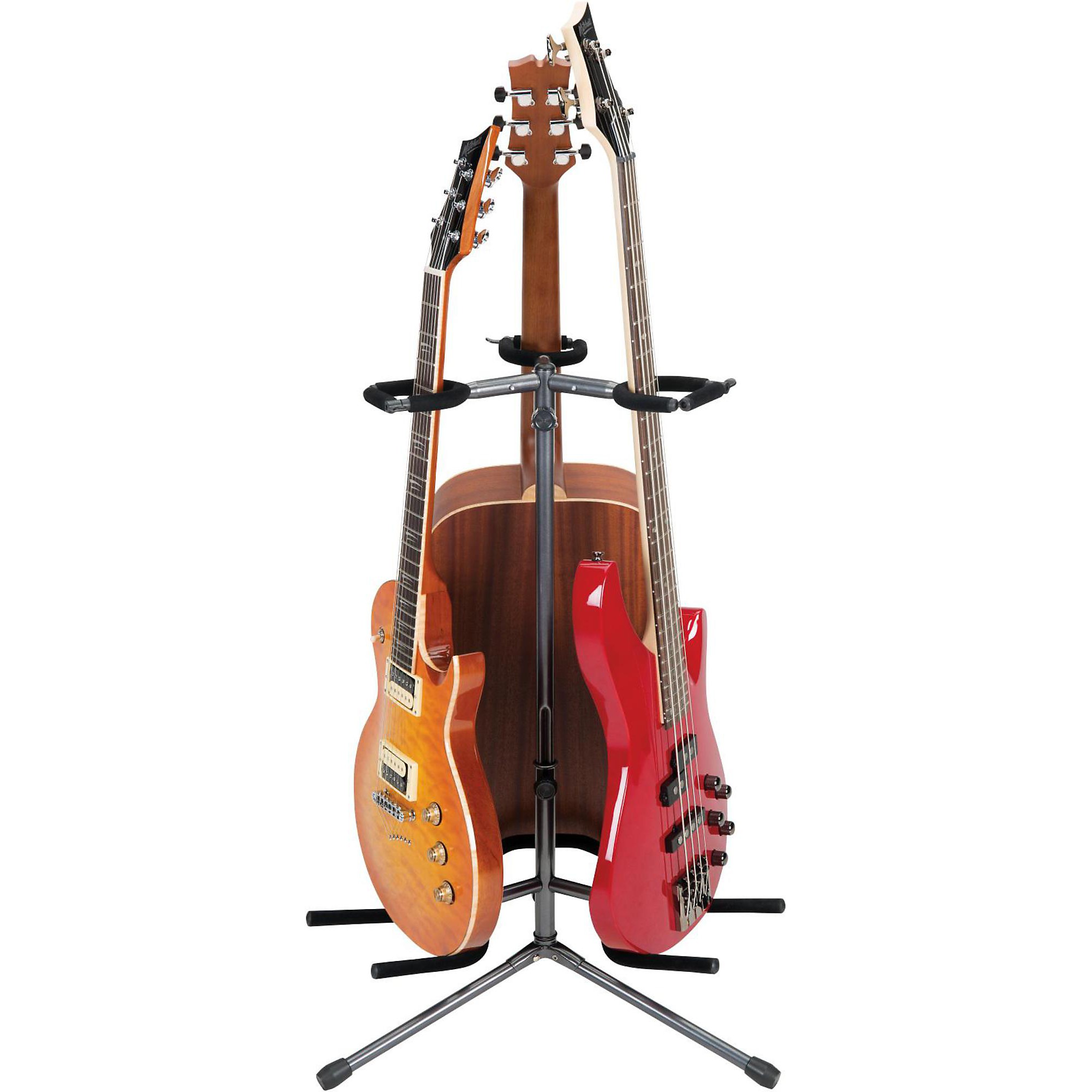 Proline HT1053 Securi-T Triple Tripod Guitar Stand With Locking