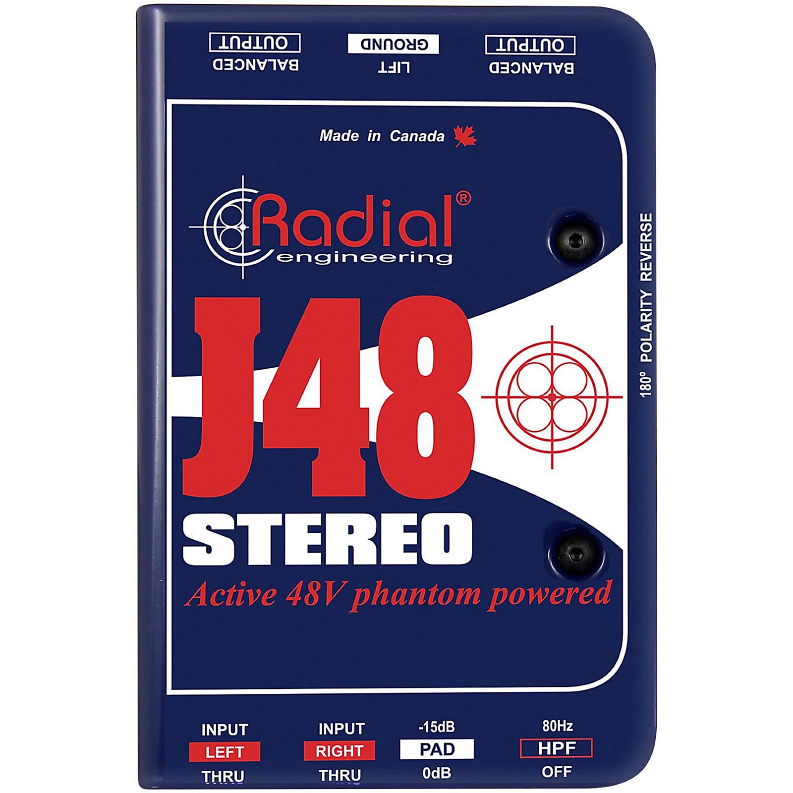 Radial Engineering Radial Engineering J48 Stereo Active Direct Box