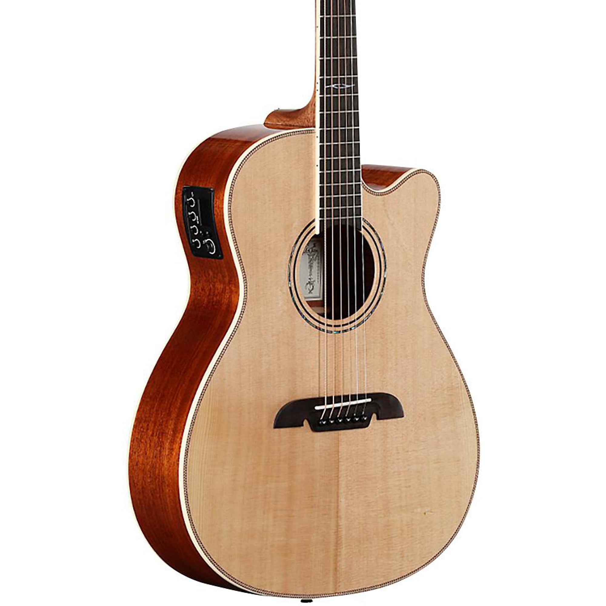 Alvarez Alvarez AFH600CESHB OM/Folk Cutaway Acoustic-Electric Guitar