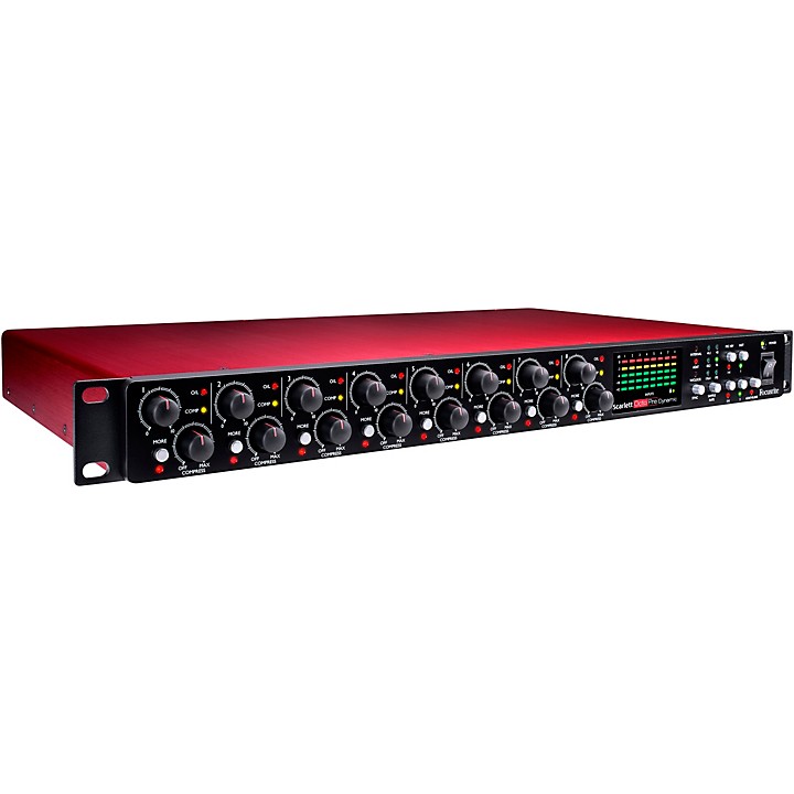 Focusrite Scarlett OctoPre Dynamic 8-Channel Microphone Preamp & Compressor  | Music & Arts