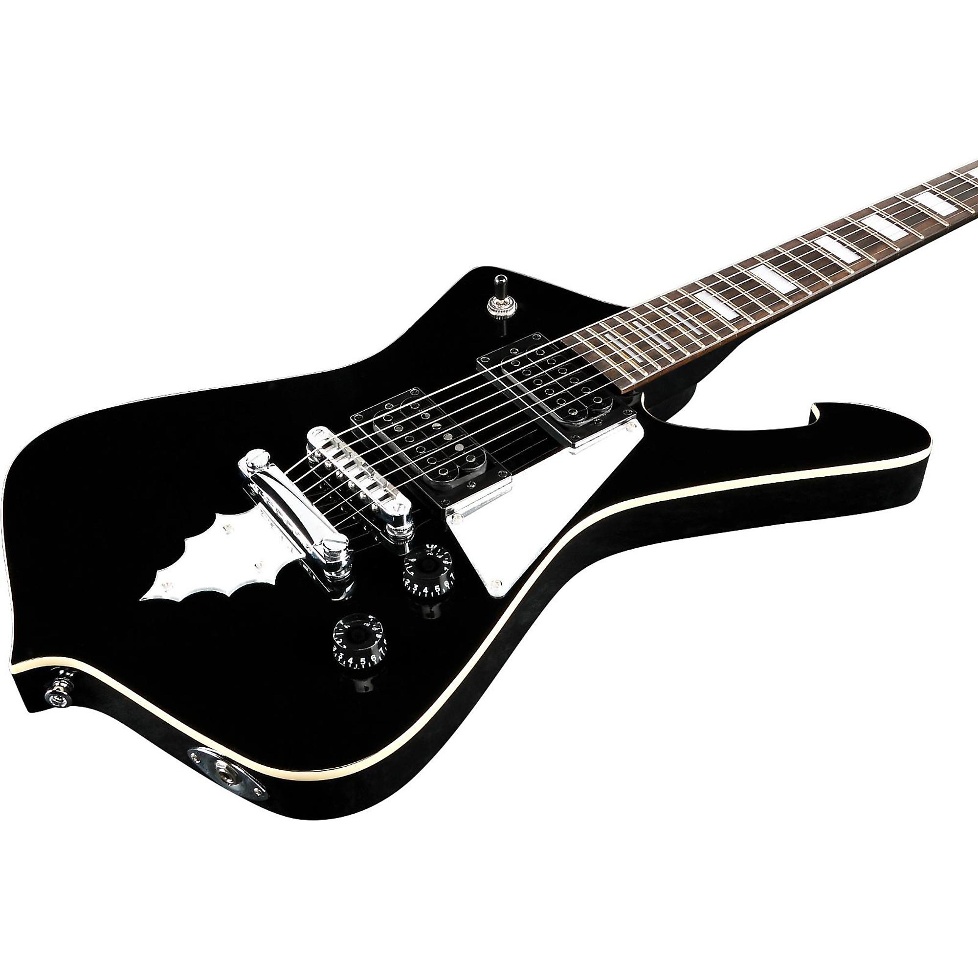 Ibanez miKro PSM10-BK ポールスタンレー KISS Ibanez Paul Stanley Signature miKro Electric Guitar | Music