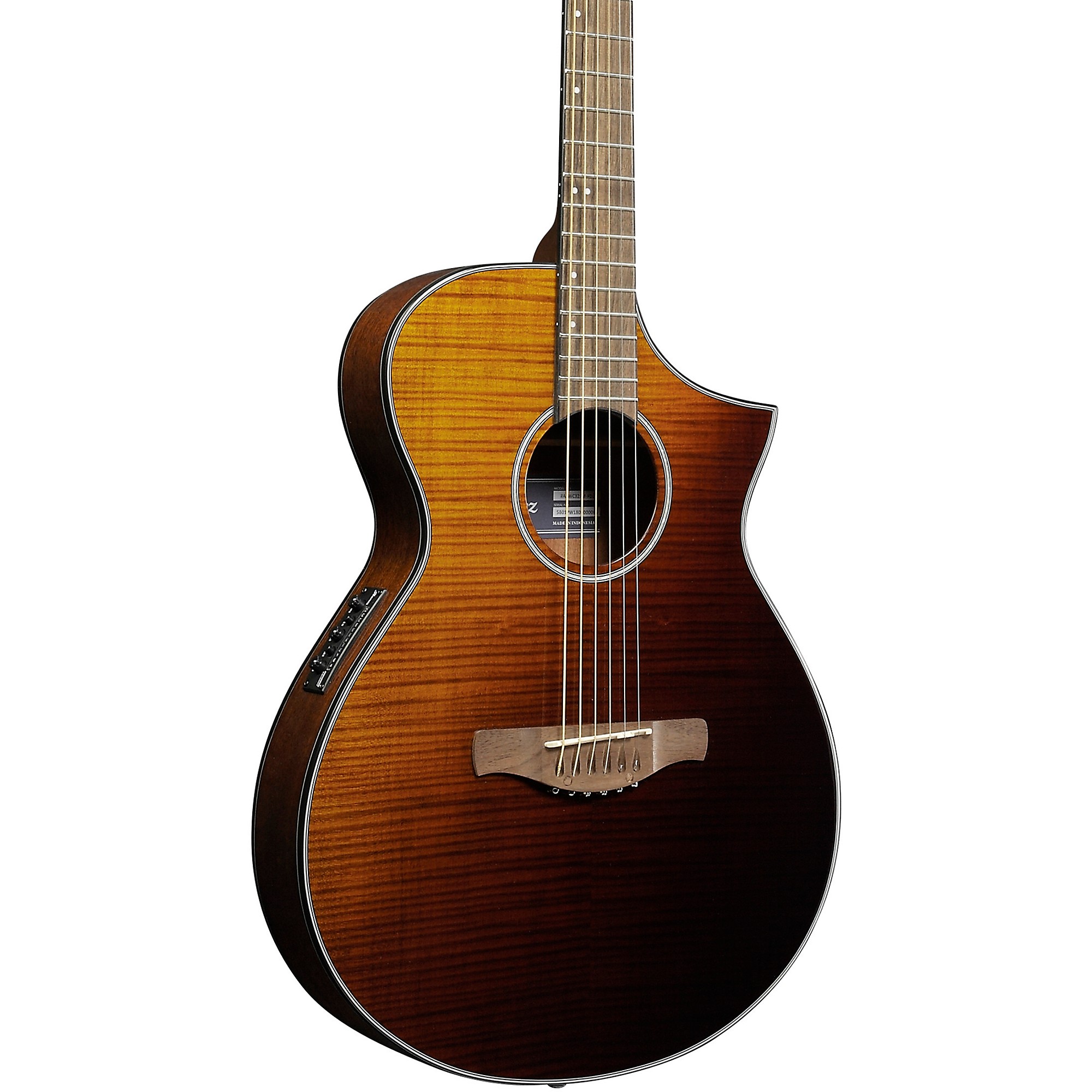 Ibanez AEWC32FM-ISF Acoustic-Electric Guitar Right-handed 6-String Thi –  Tegeler Music