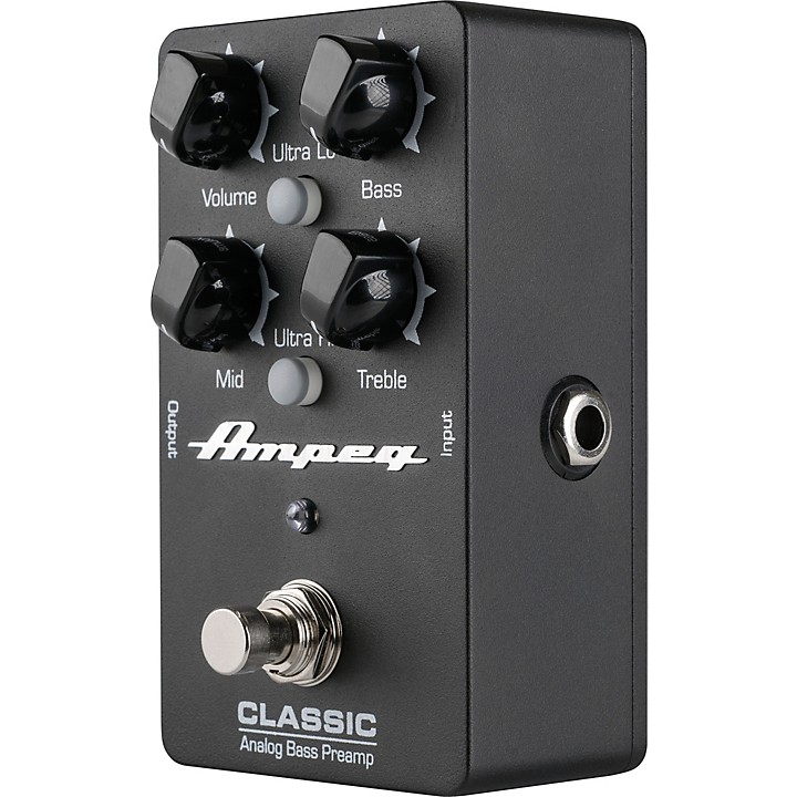 Ampeg Classic Analog Bass Preamp Pedal | Music & Arts 