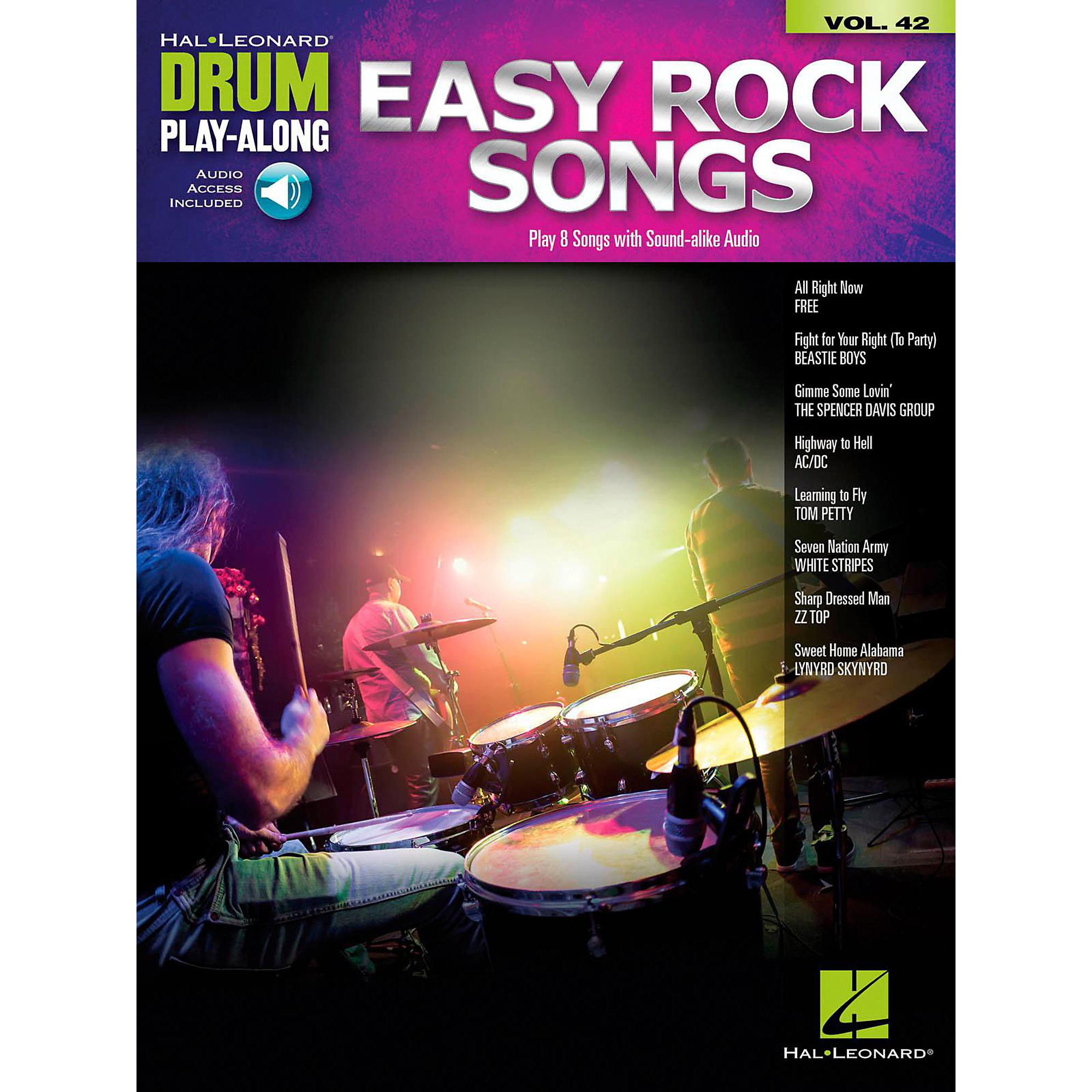 Hal Leonard Easy Rock Songs - sviranje bubnjevaHal Leonard Easy Rock Songs - sviranje bubnjeva  