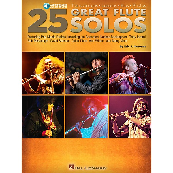 Hal Leonard 25 Great Flute Solos Book Audio Online Music Arts