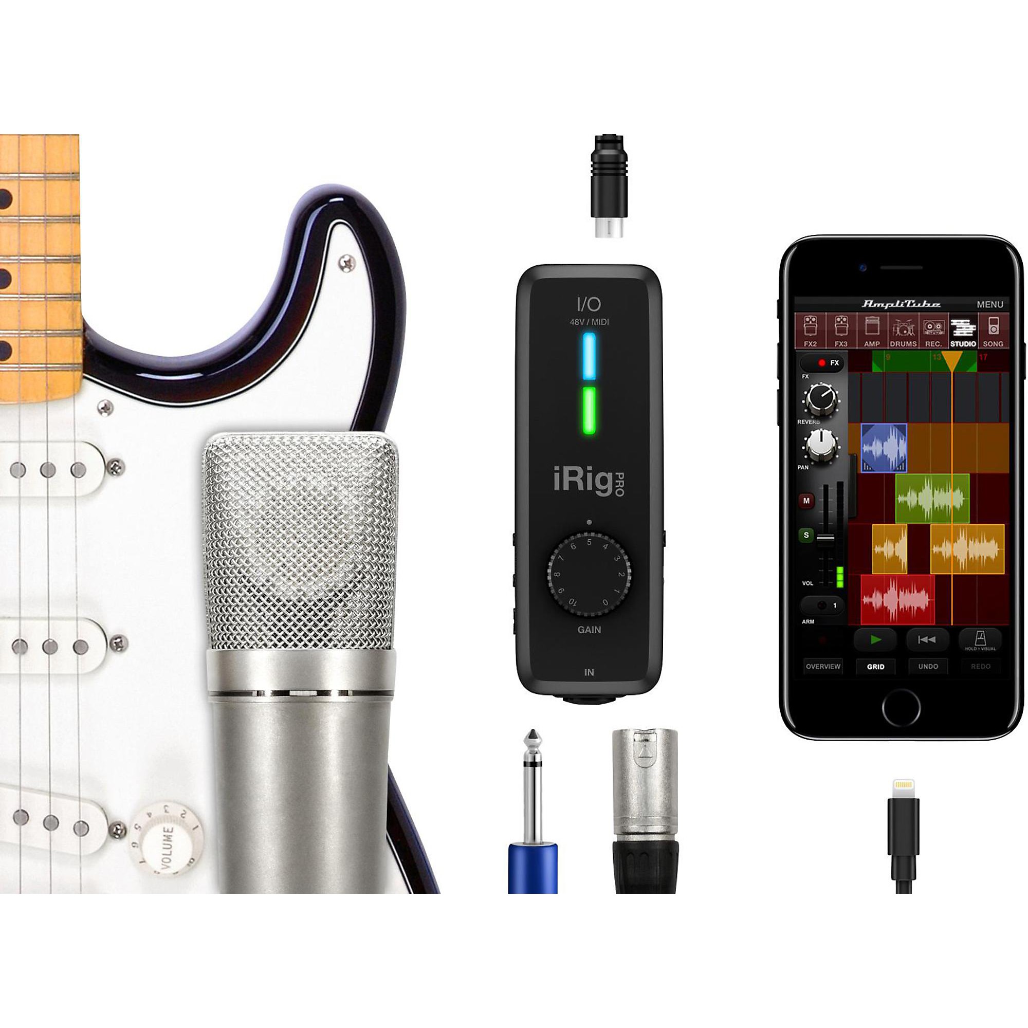 IK Multimedia iRig Pro I/O Audio/MIDI Interface | Music & Arts