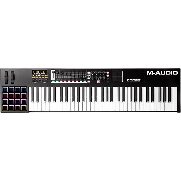 M Audio M Audio Code 49 Usb Midi Keyboard Controller Black Music Arts