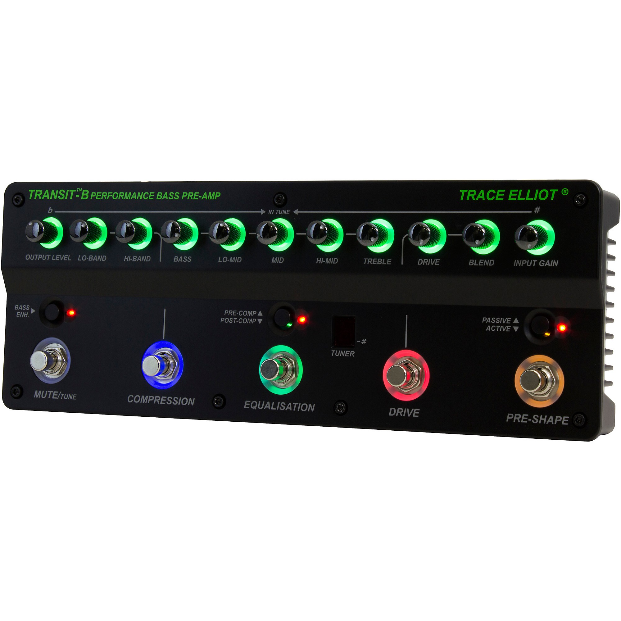 Trace Elliot Transit B Bass Preamp and Effects Pedal | Music & Arts