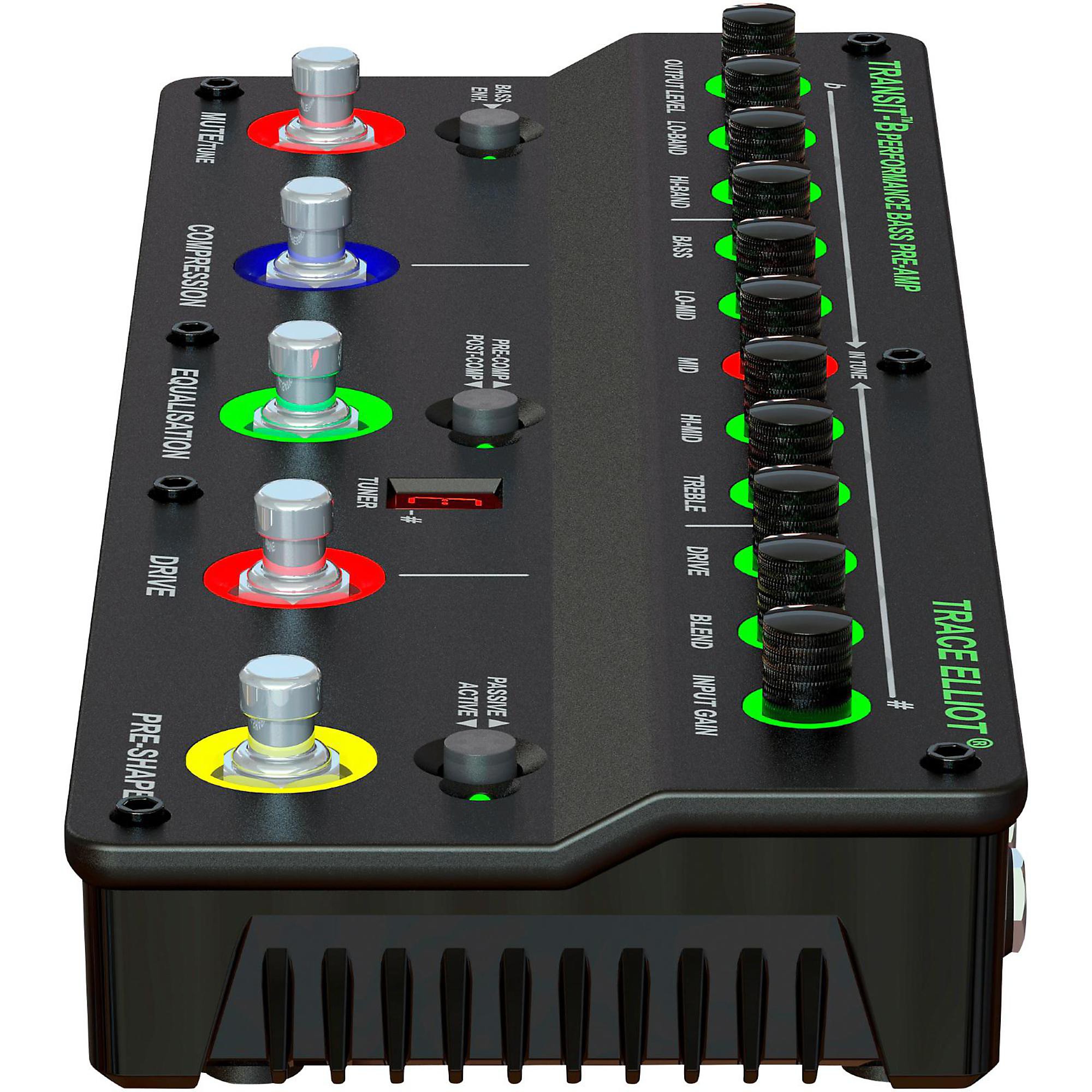 ベース Trace Elliot Transit B Trace Elliot Transit B Bass Preamp and Effects Pedal | Music & Arts