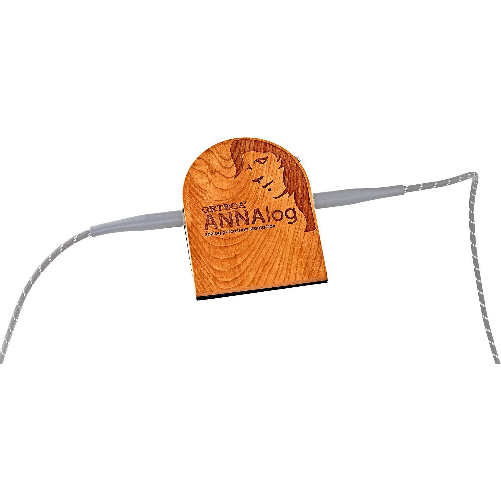 Ortega ANNAlog Stompbox With Built-in Sound Optimized Piezo