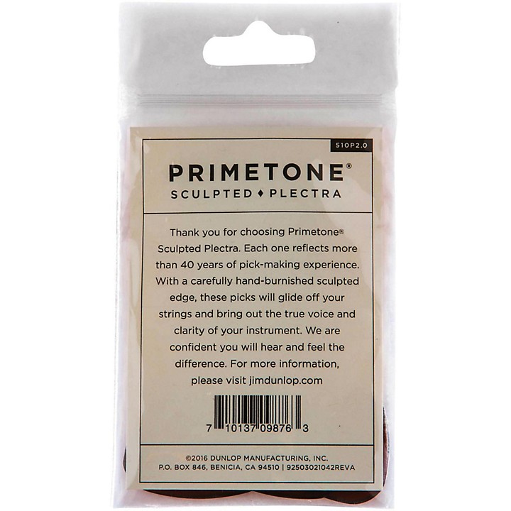 Dunlop primetone store sculpted plectra