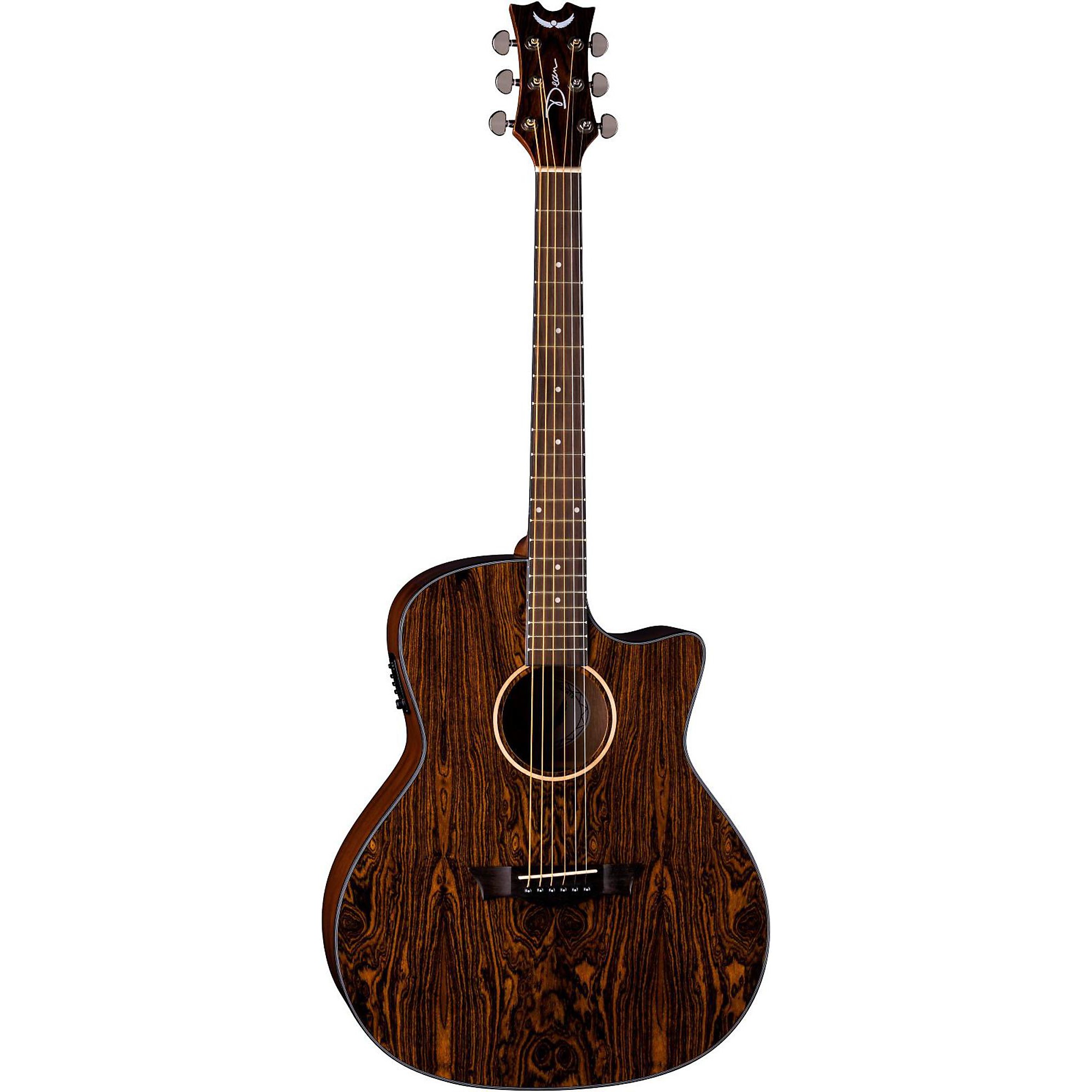 Dean Axs Exotic Gloss Cadie Cutaway Acoustic-Electric Guitar