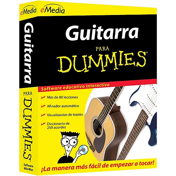 Emedia Guitarra Para Dummies Boxed Music Arts
