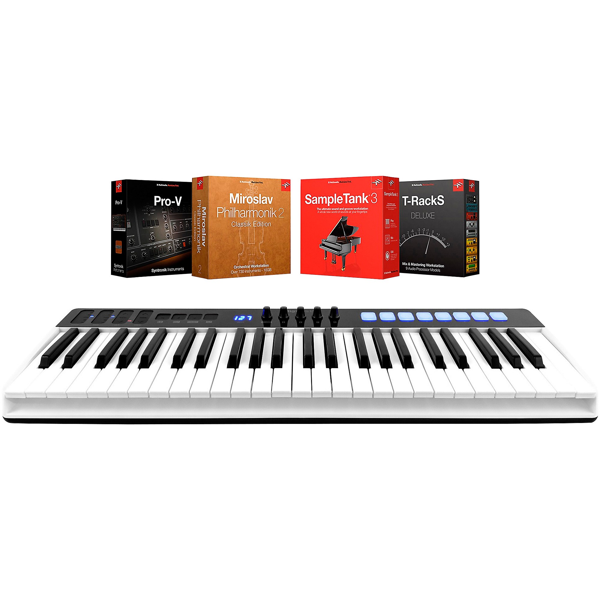 IK Multimedia iRig Keys I/O 49-Key Controller | Music & Arts