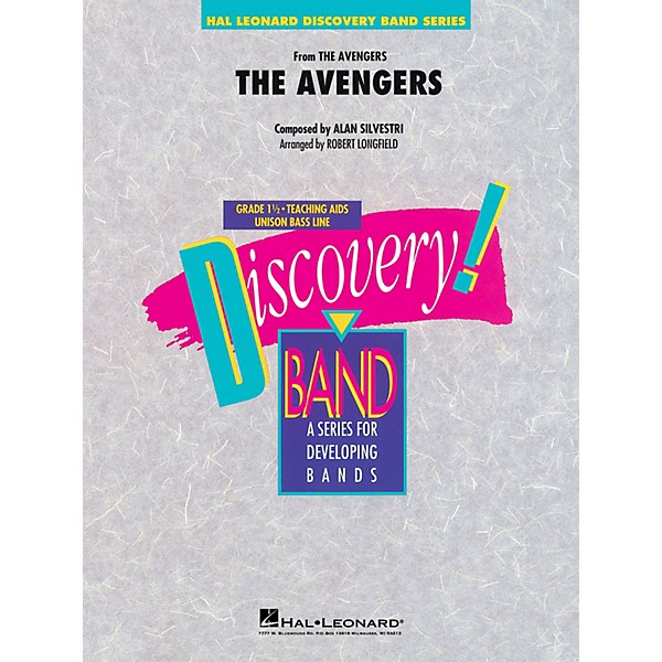 Hal Leonard The Avengers Concert Band Level 1.5 Arranged by Robert