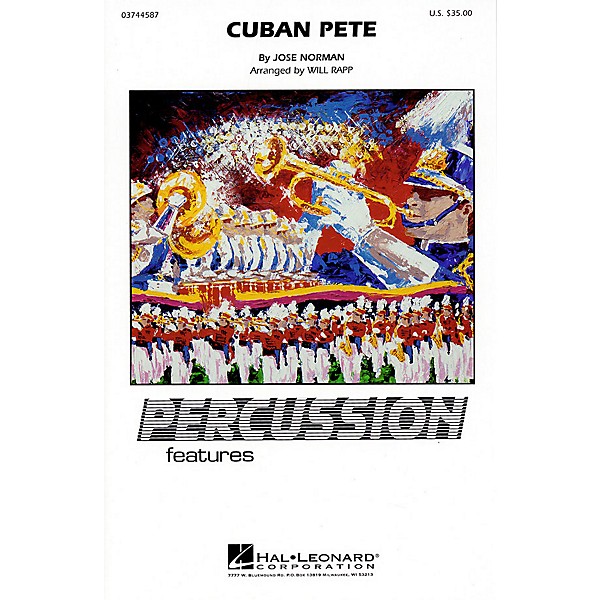Hal Leonard Cuban Pete (Percussion Feature) Marching Band Level 4