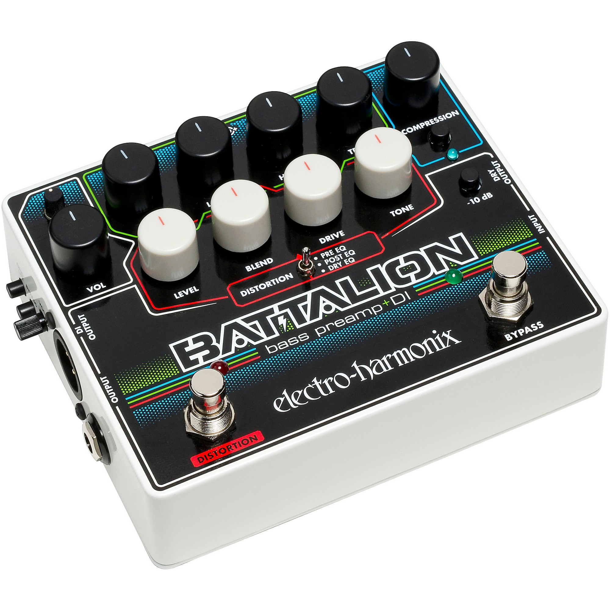 Electro-Harmonix Battalion Bass Preamp and DI Pedal | Music & Arts