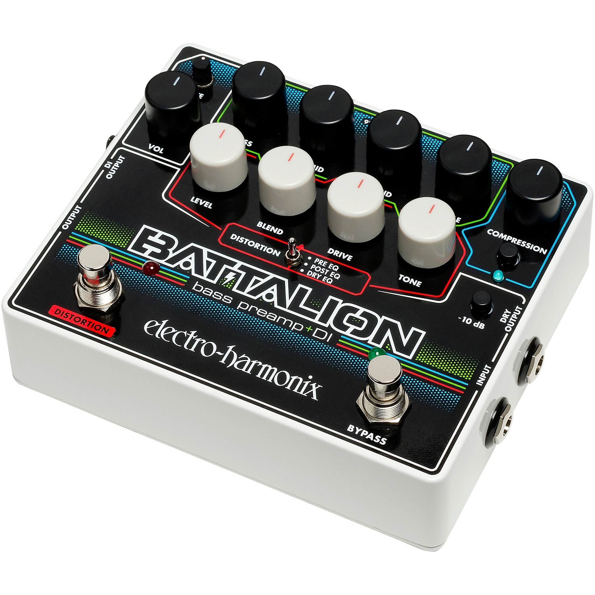 Electro-Harmonix Battalion Bass Preamp and DI Pedal | Music & Arts